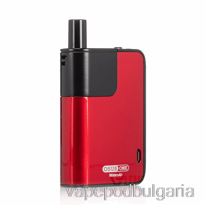 Vape Технически характеристики Smok Osub One 40w Pod система червено черно